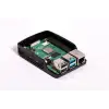 Raspberry Pi 4 Lisanslı Muhafaza Kutusu - Siyah