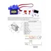 SG90 9g Servo Motor - Mini RC Servo Motor 180°