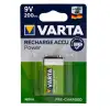 Varta 9V Pil 200mAh Şarjlı