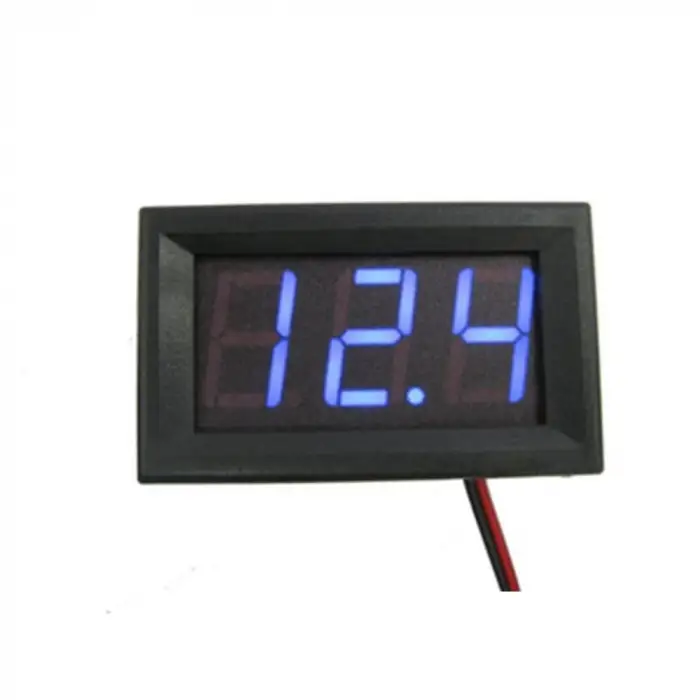 0-30V Dijital Voltmetre/Ampermetre (Panel Tipi)