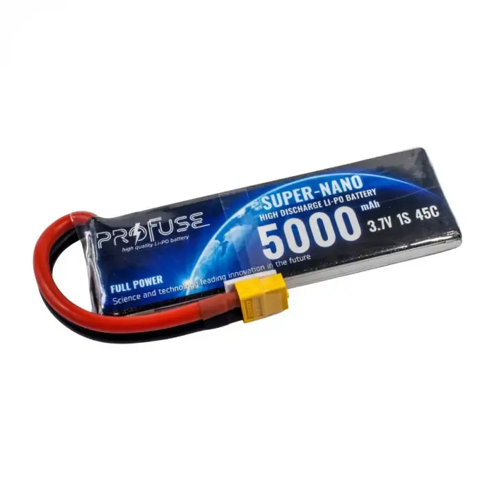 3,7V 1S 5000mAh 45C Lipo Batarya