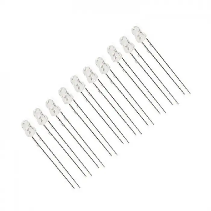 3mm Şeffaf Yeşil Diyot LED