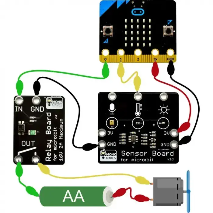 Kitronik Microbit Elektronik Başlangıç Seti (v1 - v2 Uyumlu)