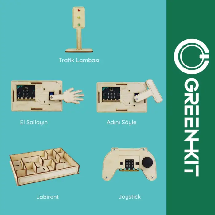 Green-Kit Microbit Tabanlı Proje Uygulama Kiti