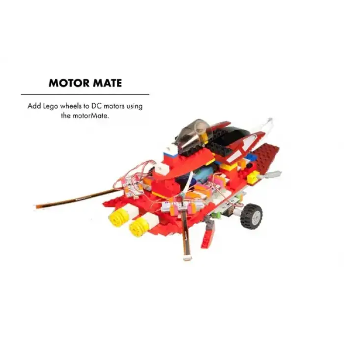 LittleBits Motormate (D Şaft) Motor Tekerlek Bağlantı Parçası
