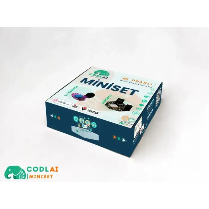 Codlai MiniSet IoT Tabanlı Robotik Kodlama Seti (Minibot + 5 Sensör)