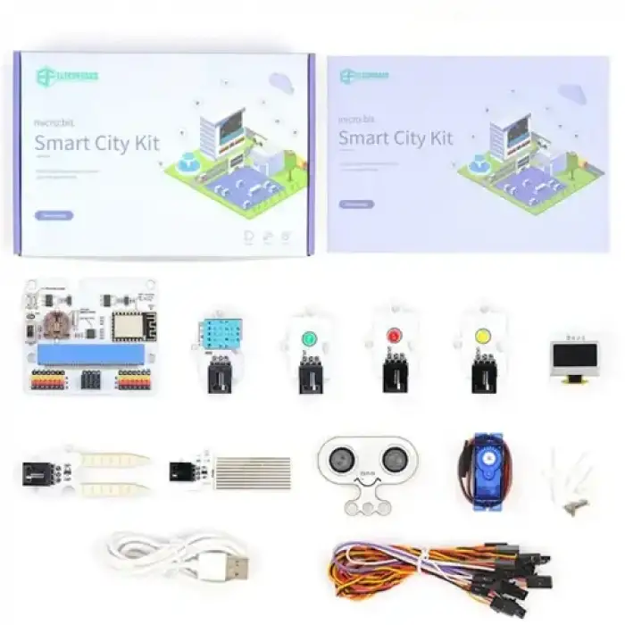 Elecfreaks microBit Smart City Kit - Akılı Şehir Kiti (microBit hariç)