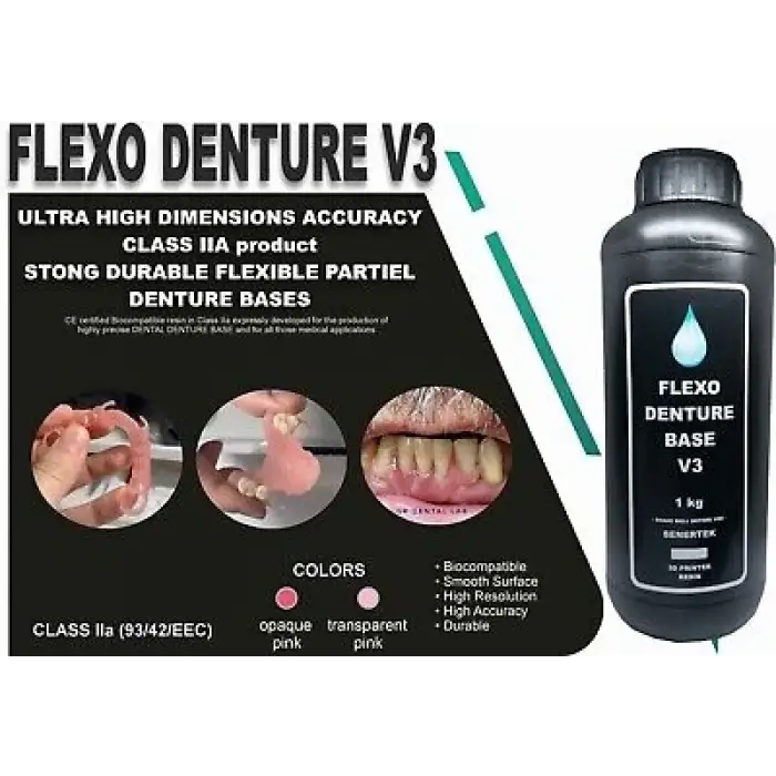 Senertek Clear-A Şeffaf Aligner Reçinesi