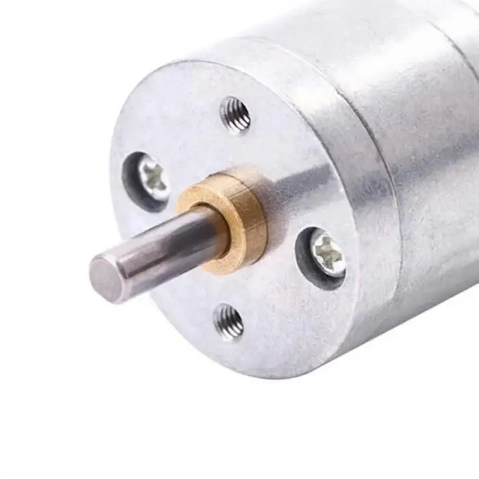 6V 25mm 130 RPM Redüktörlü DC Motor