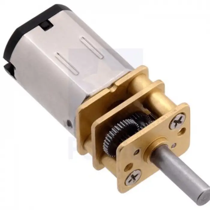 6V 625Rpm Yüksek Güçlü Redüktörlü Mikro Metal Motor