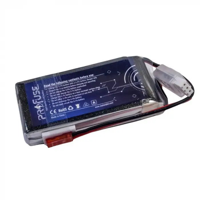 7,4V 2S 1300Mah 40C Lipo Batarya