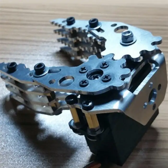 Alüminyum Robot Kol Gripper Pençe Seti