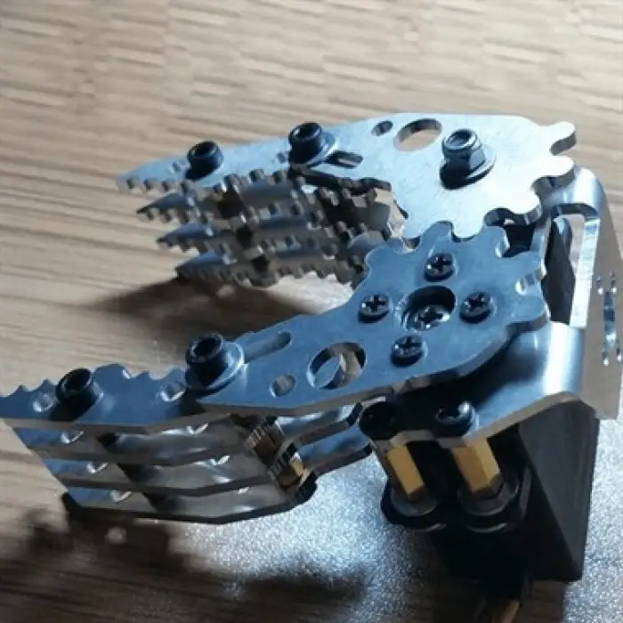 Alüminyum Robot Kol Gripper Pençe Seti