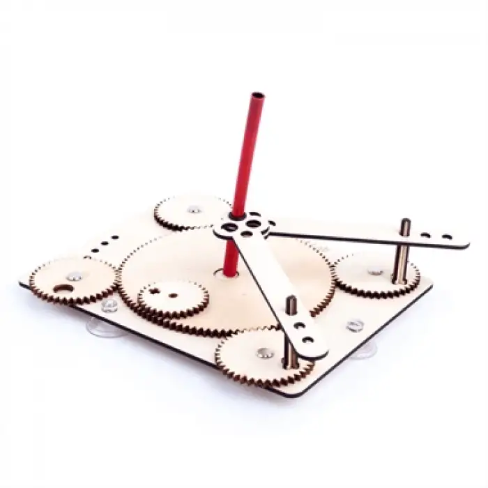 Basit Makineler Dişli Çarklar Yapımı Seti - STEM Eğitim Seti