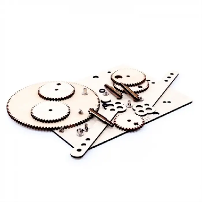 Basit Makineler Dişli Çarklar Yapımı Seti - STEM Eğitim Seti