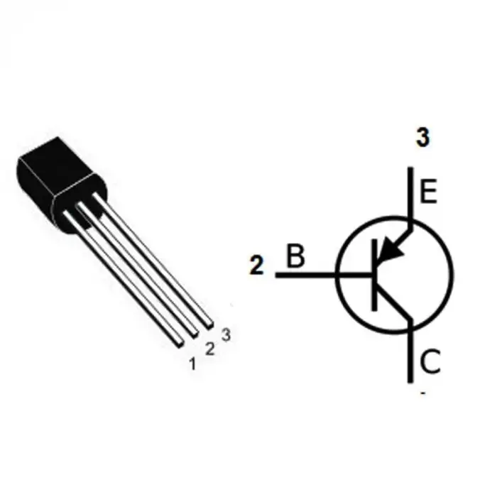 BC308 PNP Tip Transistör