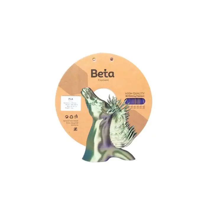 Beta Pla-Mystic Silk Filament Blue Purple Yellow