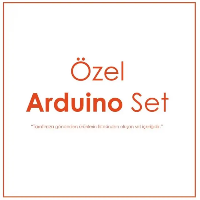Burdur Özel Arduino Set