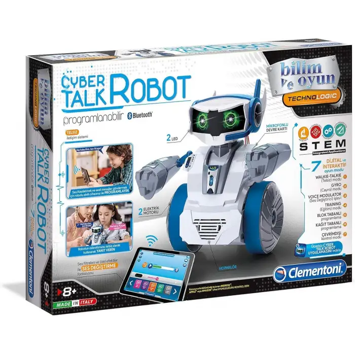 Clementoni 64447 Cyber Talk Robot Bilim Seti