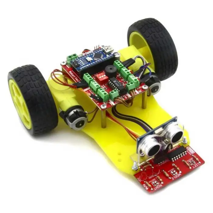 DuoBot Çizgi İzleyen ve Engelden Kaçan Robot (dem