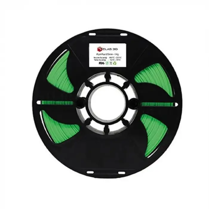 Elas 1.75mm Fıstık Yeşili Pla Plus Filament 1Kg