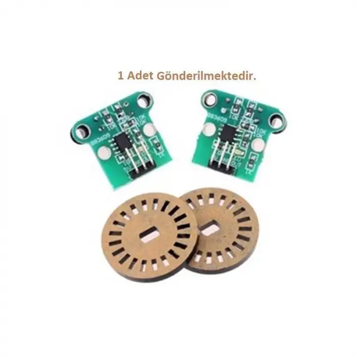 Enkoder Disk ve Optik Okuyucu