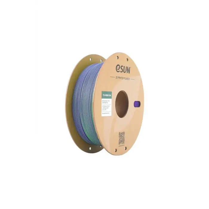 Esun PLA-Matte Filament Green-Purple