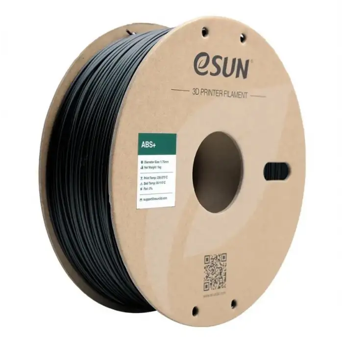 eSUN Siyah Abs+ Filament 1.75mm 1 KG