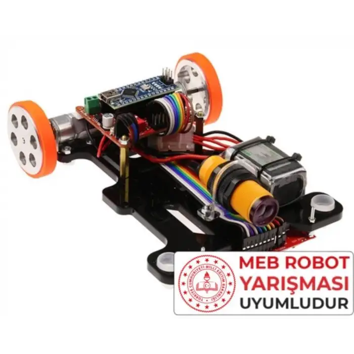 Maraton Hızlı Çizgi İzleyen Robot Kiti montajsız