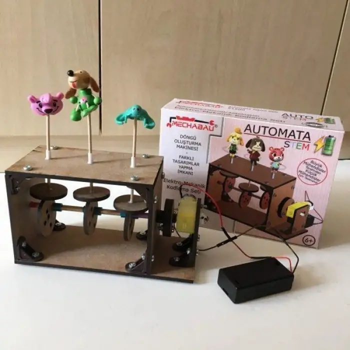 Mekanik Kodlama Seti - Automata - STEM