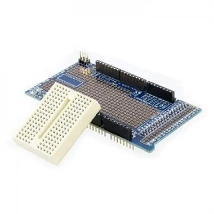 Mini Breadboardlu Arduino Mega 2560 Proto Shield Kiti