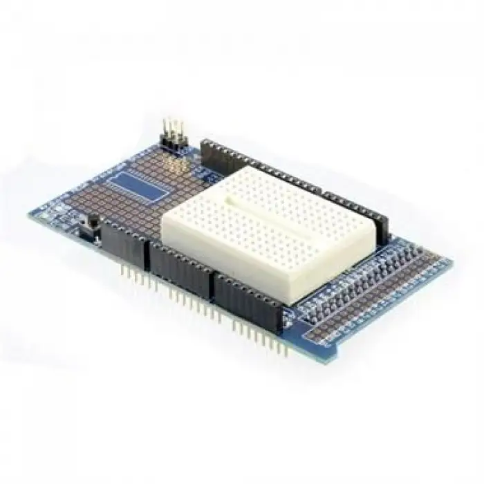 Mini Breadboardlu Arduino Mega 2560 Proto Shield Kiti
