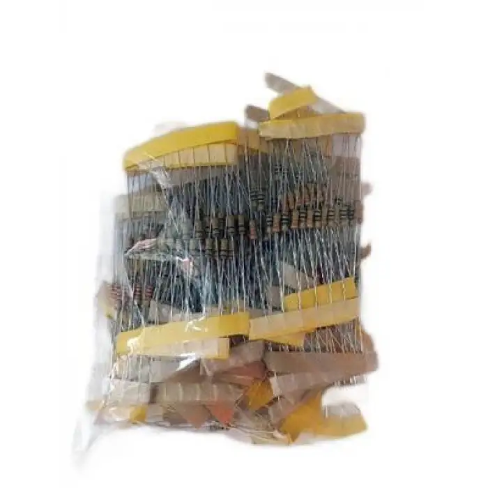 Mini Direnç Seti 1/4W - 155 Parça Poşetli Direnç Seti