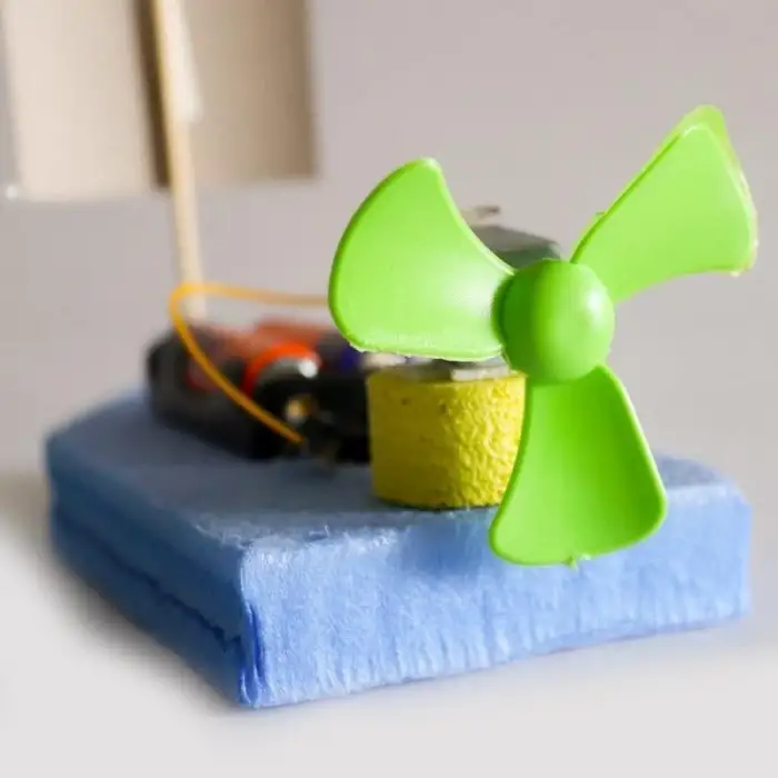 Motorlu Gemi Stem Eğitici Oyuncak Deney Seti