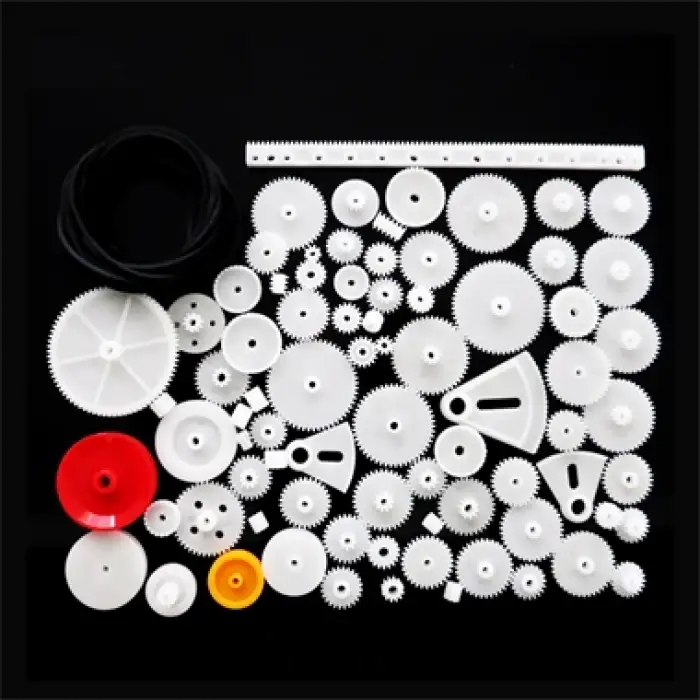 Plastik Dişli Seti DIY (80 Parça)