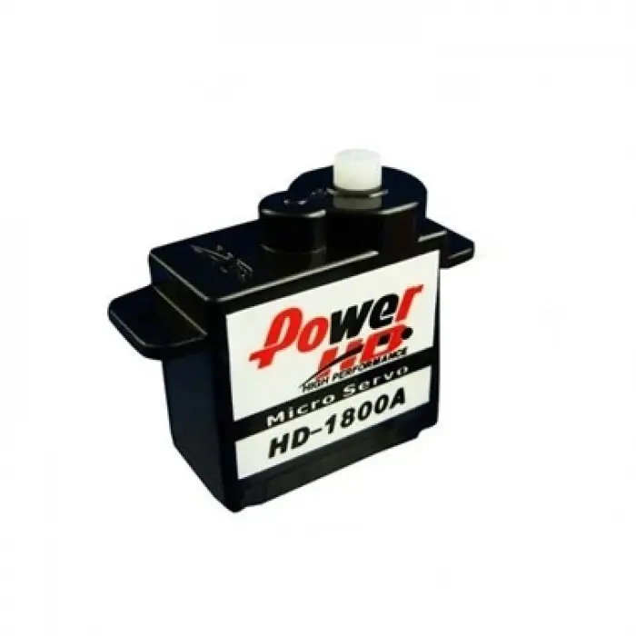 Power HD HD-1800A Plastik Dişli Mikro Analog Servo Motor