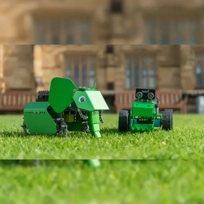 Q-Elephant Metal Block Robot Kiti (Steam Eğitim Robotu)