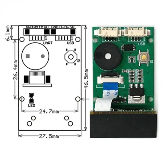 QR Barkod Tarayıcı GM67