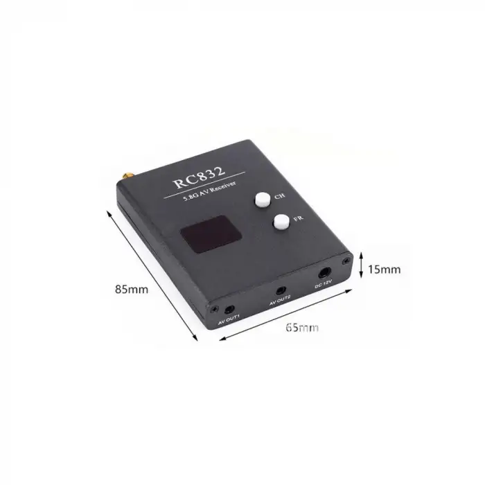 RC832 Alıcı - 48Kanal 5.8G 600mW Reciever