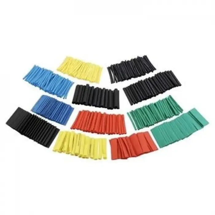 Renkli Makaron Seti 530 Parça - Isıyla Daralan Kablo