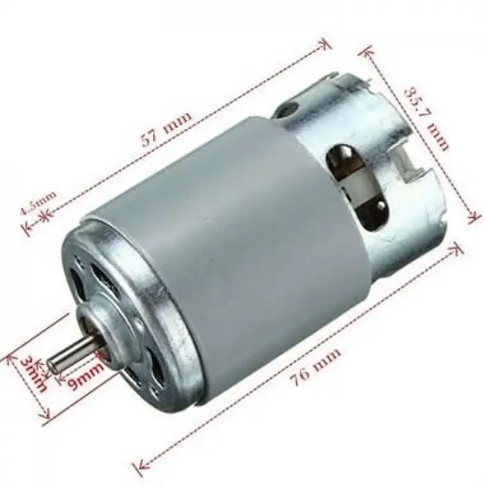 RS775 24 V 6000 Rpm DC Motor