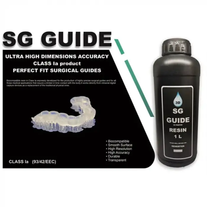 Senertek Sg Guide Ortho Model Şeffaf Ortodonti Reçinesi 1L