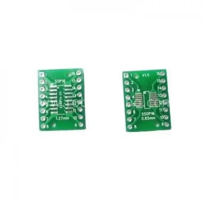 SOP16 Pin SMD to DIP Çevirici PCB Kart