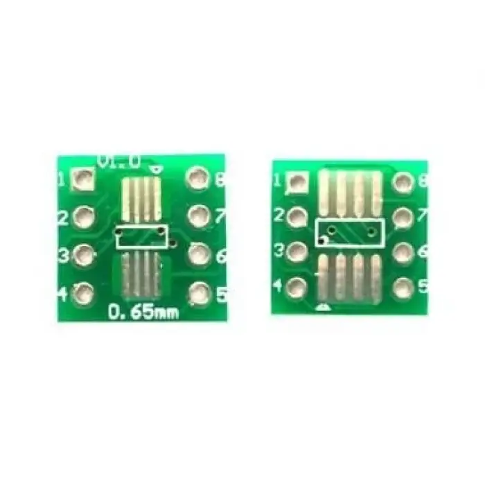 SOP8 SMD to DIP Çevirici PCB Kart 4/4 Pin
