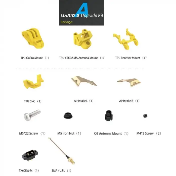 SpeedyBee Mario 5 Frame - DC Advanced - 5 Drone G