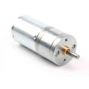 12V 25mm 12 RPM Redüktörlü DC Motor