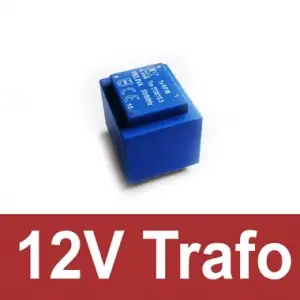12V Kapalı Trafo (1,2VA)