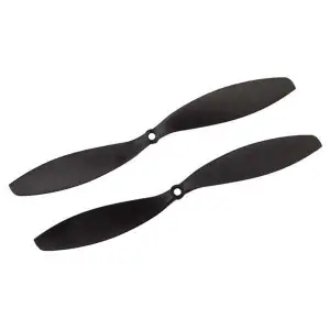 1447 Drone Pervane Seti CW ve CCW Siyah - Karbon Naylon