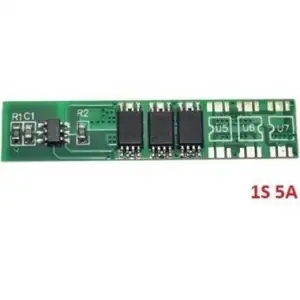 1S 5A 18650 Lityum Li-Ion BMS Pil Koruma Modülü