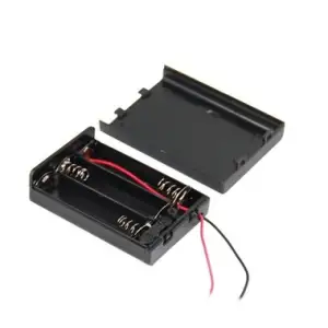 3 lü AA Kutulu Switchli Kalem Pil Yuvası 3xAA